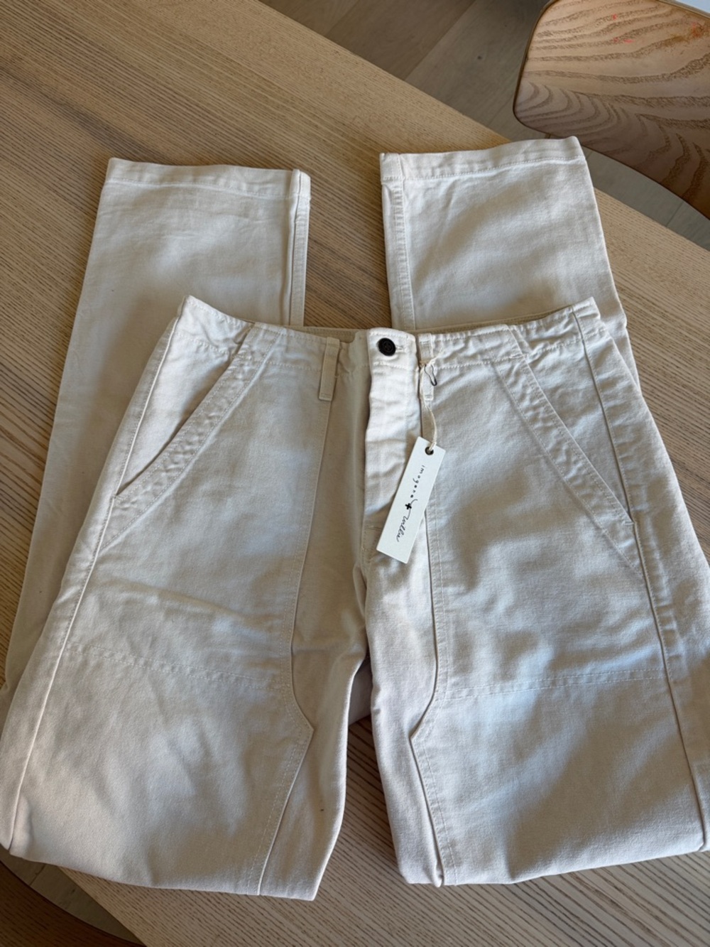 NWT imogene + willie HENCYE CANVAS Work Pants